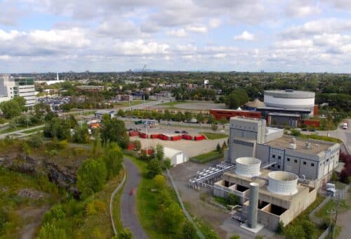 Centrale biomasse Montreal Canada